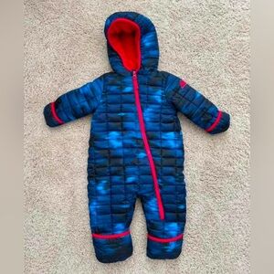 NWOT Snozu One Piece Winter Snowsuit w/hood 9-12m